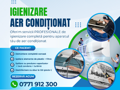 Curatare aer conditionat, gienizare ac, spalare profesionala ac